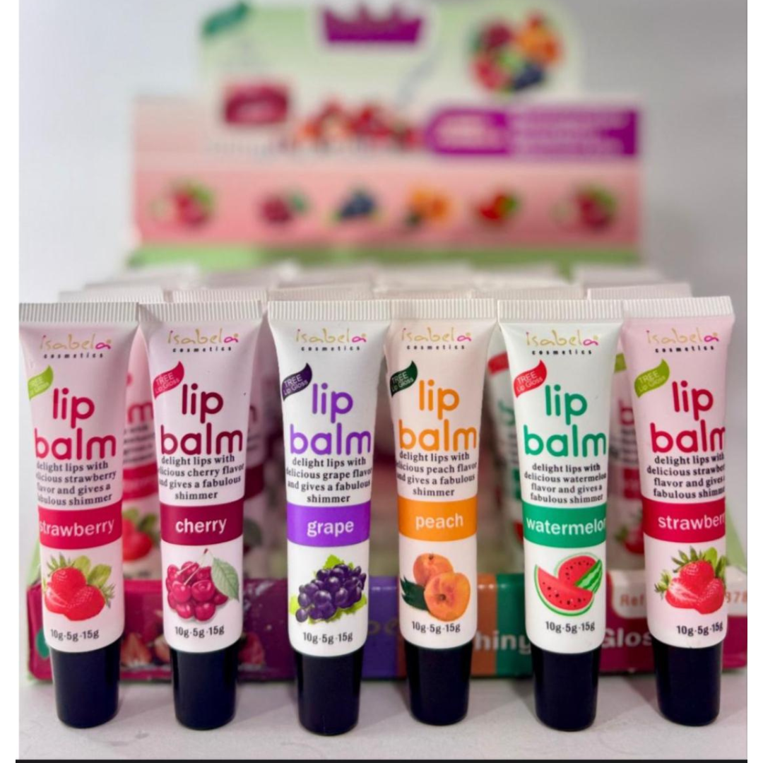 Diseño sin título (4) Lip Gloss Balm Frutal - Image 1